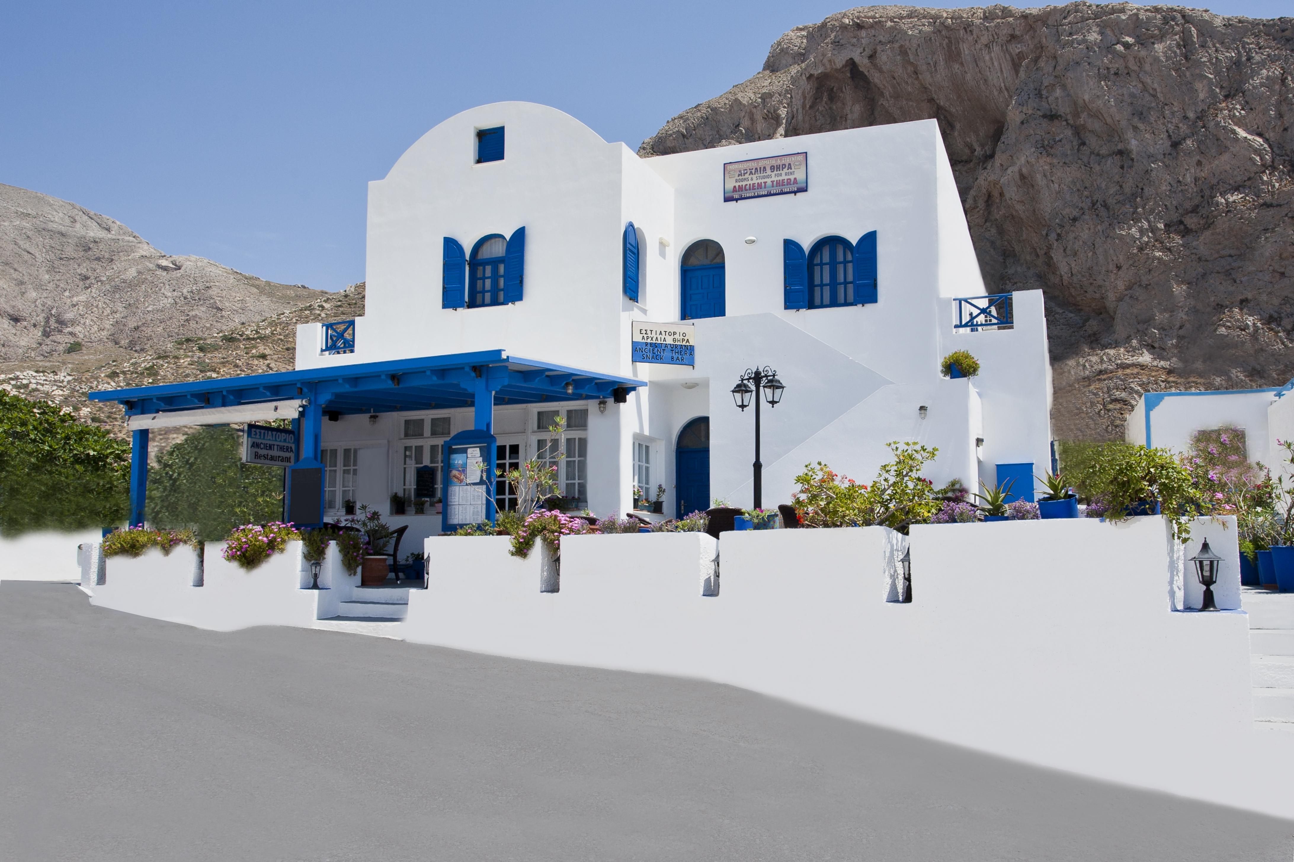 Ancient Thera Studios Perissa  Exterior foto
